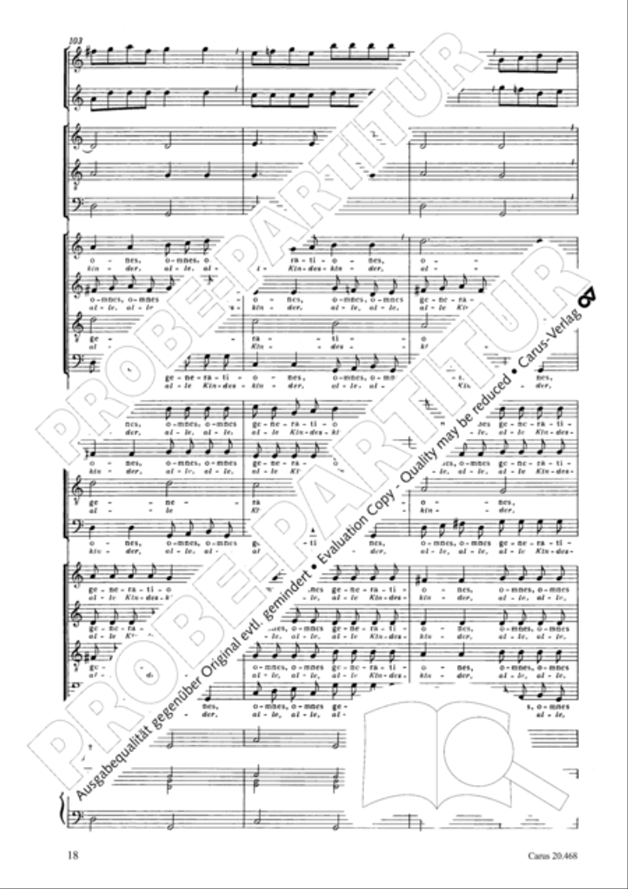 Uppsala-Magnificat 4-Part scores gallery preview page 19