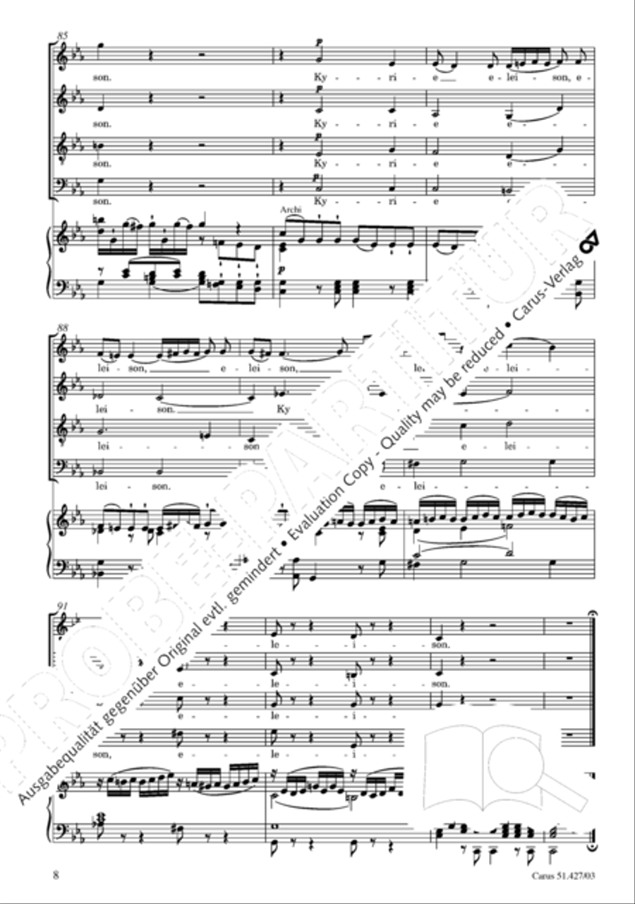 Mass in C Minor, K. 139/47a 