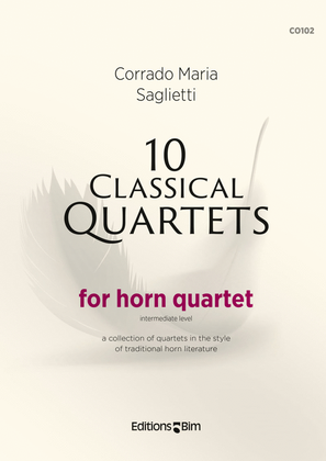 Book cover for 10 Classical Quartets