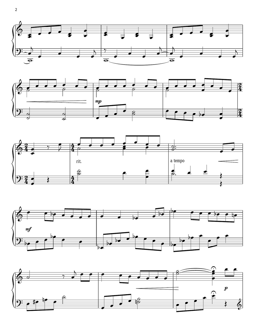 The Music Of The Night (from The Phantom Of The Opera) Piano Solo scores gallery preview page 2