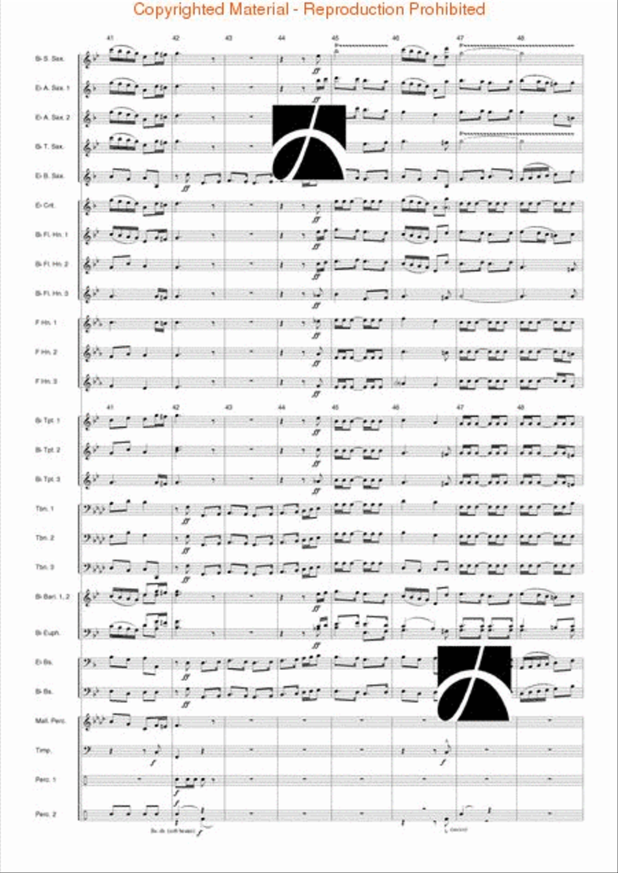 Artemis (Fulnaho) Concert Band scores gallery preview page 7
