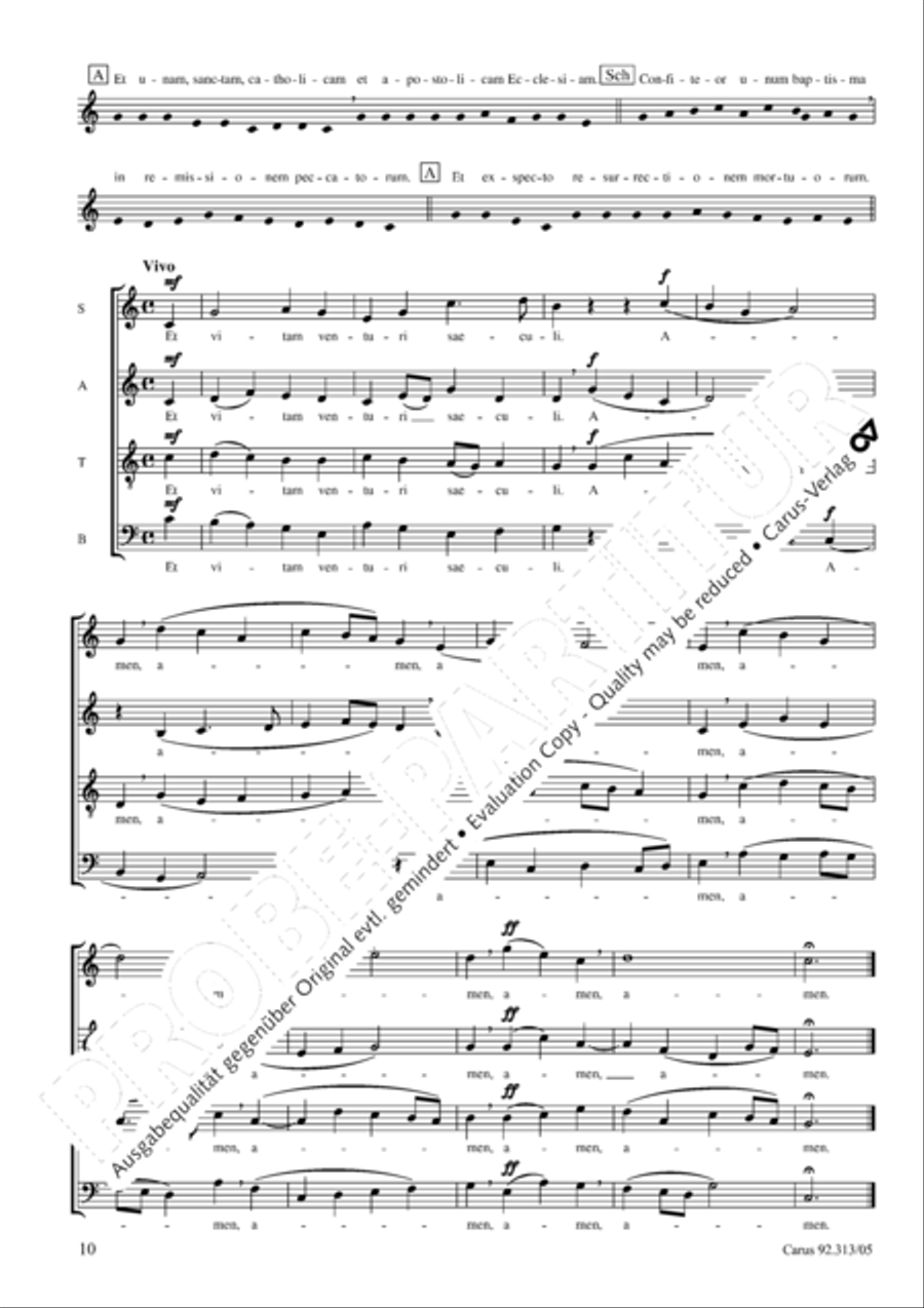 Stephanus-Messe 4-Part scores gallery preview page 11