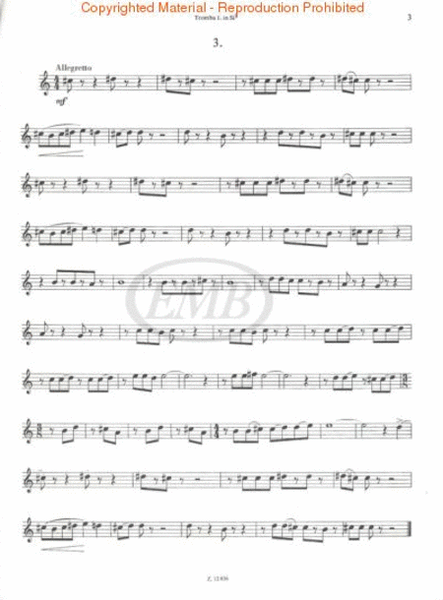 Training Patterns for Brass Quintet - Volume 1