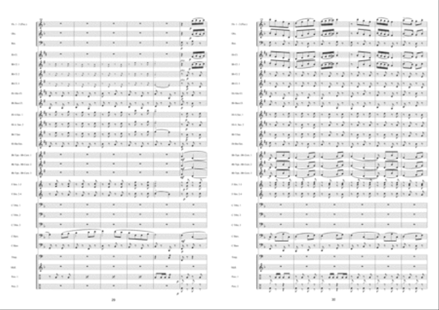 Panache ! Concert Band scores gallery preview page 16