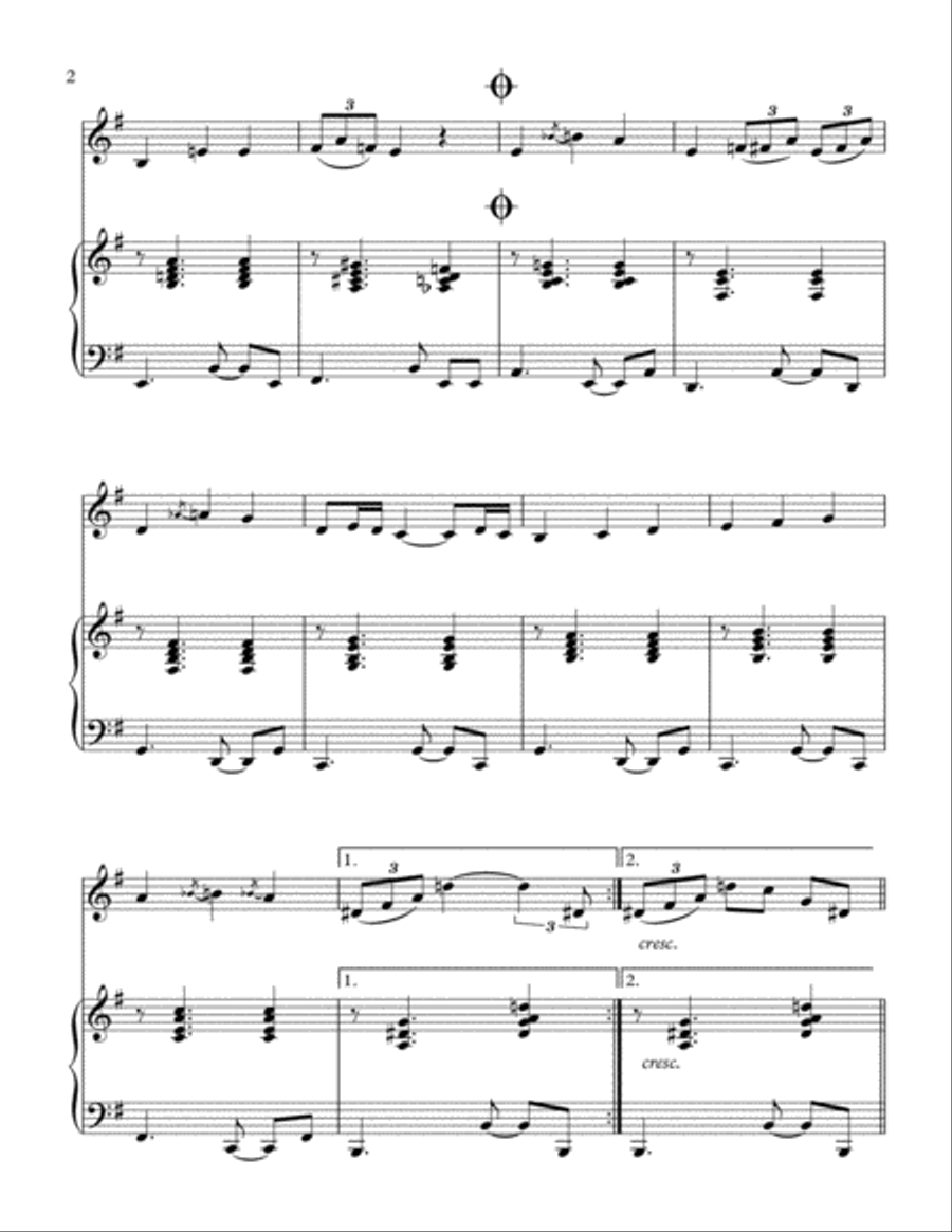 My Favorite Things Woodwind Duet scores gallery preview page 3