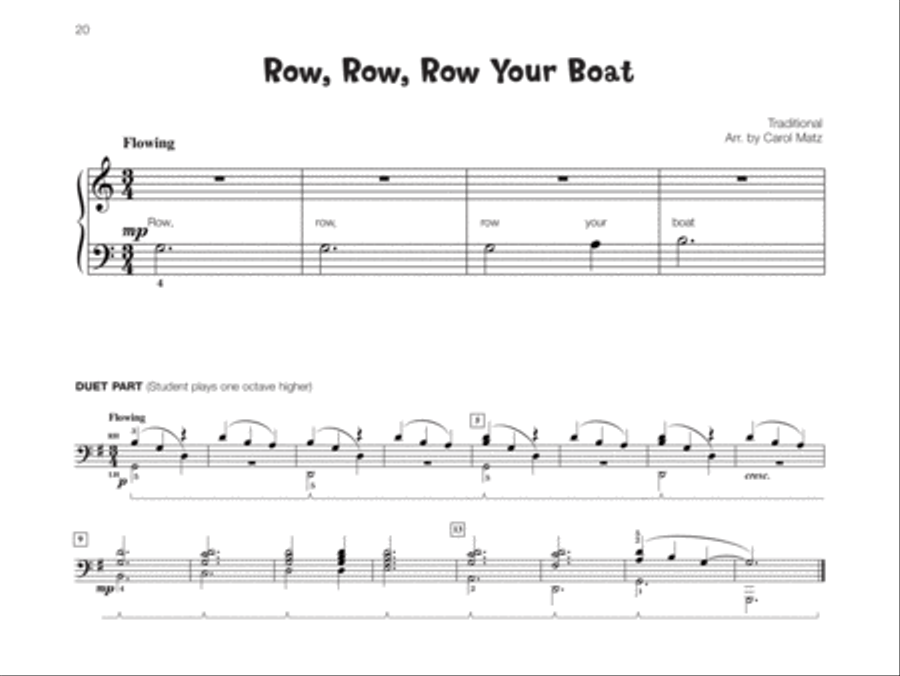Famous & Fun Favorites, Book 1 Piano Method scores gallery preview page 4
