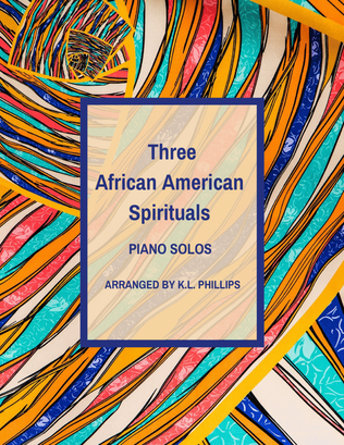 Book cover for Three African American Spirituals - Piano Solos