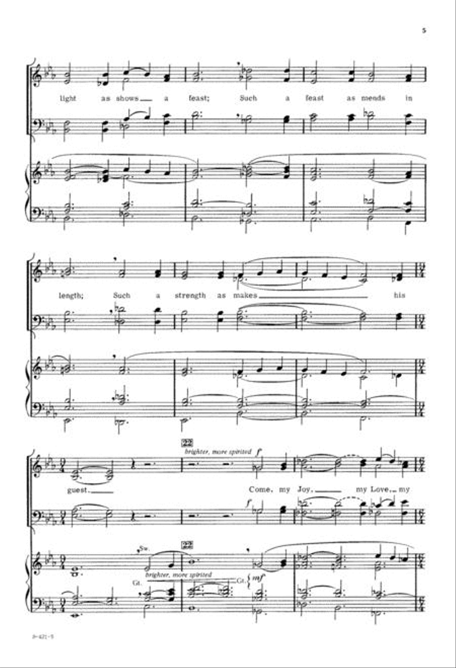 The Call The Call 4-Part scores gallery preview page 5