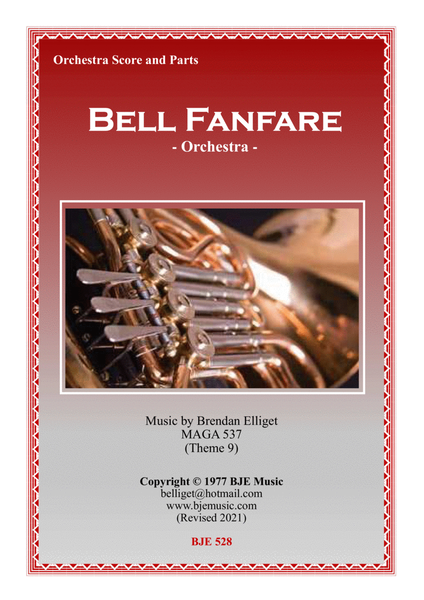 Bell Fanfare - Orchestra Score and Parts PDF image number null