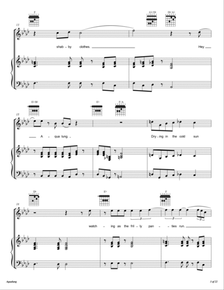 Aqualung Voice scores gallery preview page 4