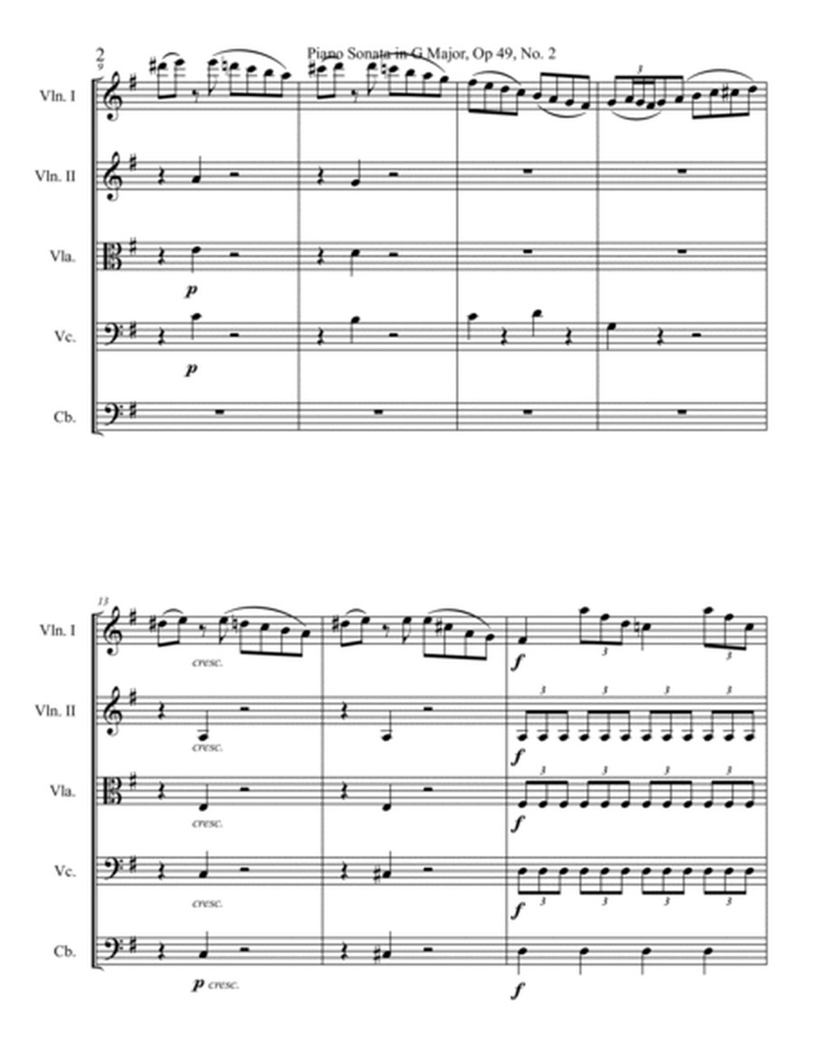 Piano Sonata No. 20, Movement 1
