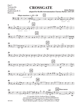 Crossgate Overture - Tromb-Euph-Bassoon-Cello 5
