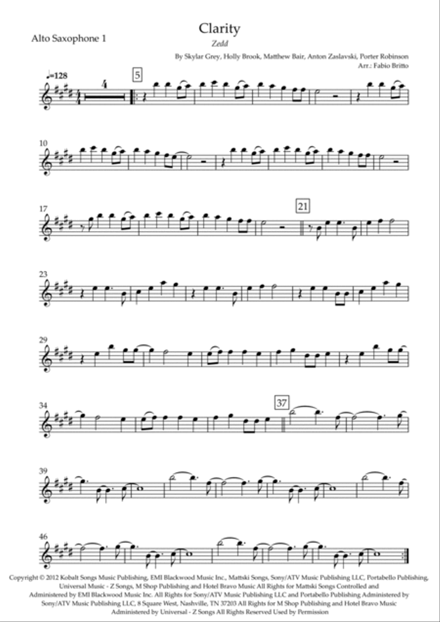 Clarity Clarity Woodwind Trio scores gallery preview page 4