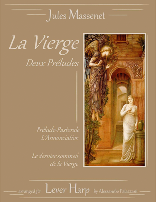 Book cover for La Vierge: 2 preludes from the oratorio - Solo Lever Harp