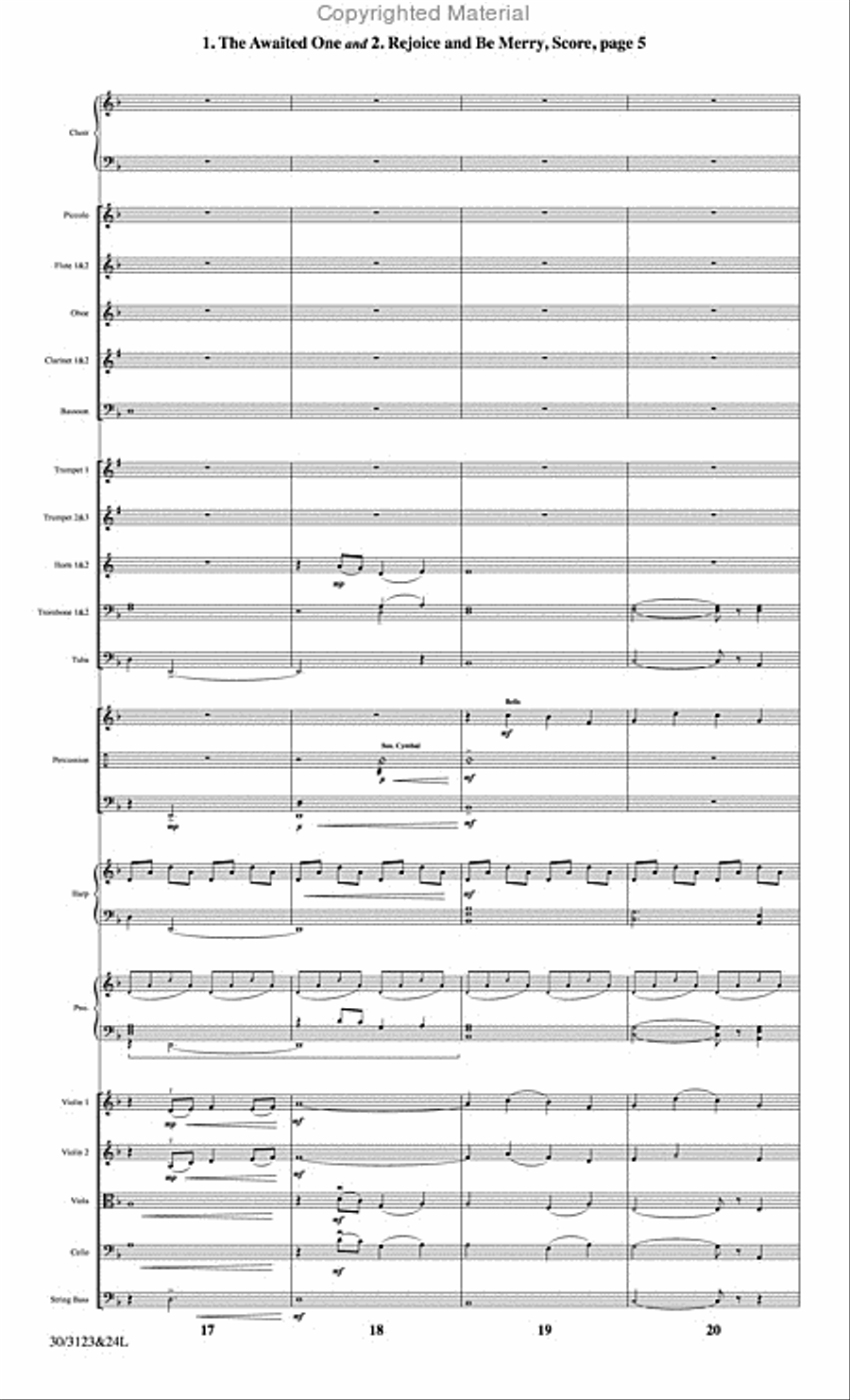 The Christmas Story - Set of Parts Choir scores gallery preview page 6