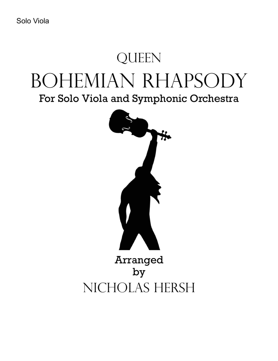 Bohemian Rhapsody Full Orchestra scores gallery preview page 1