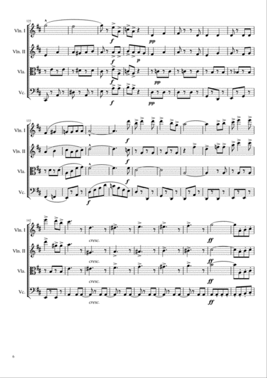 Oklahoma String Quartet scores gallery preview page 6