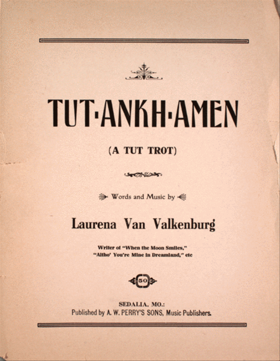 Tut-Ankh-amen (A Tut Trot) Voice scores gallery preview page 1