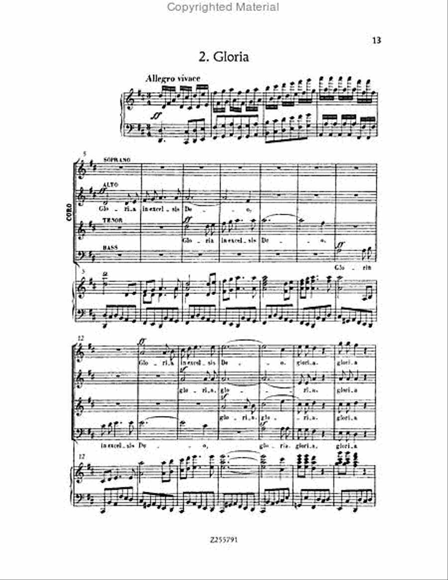 Missa Solemnis, Op.123 Choir scores gallery preview page 13