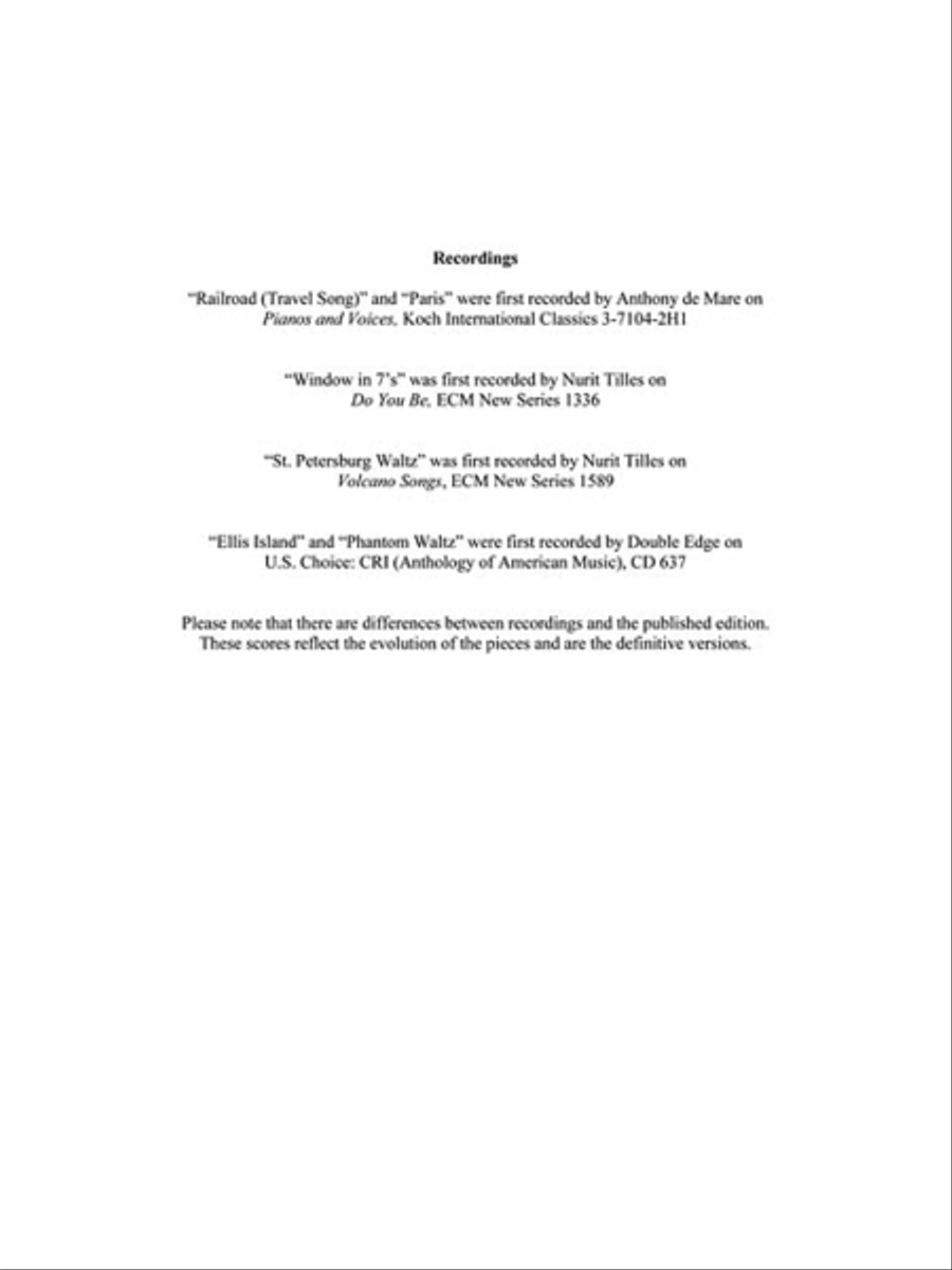 Piano Album Piano Solo scores gallery preview page 4