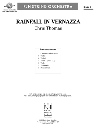 Rainfall in Vernazza: Score