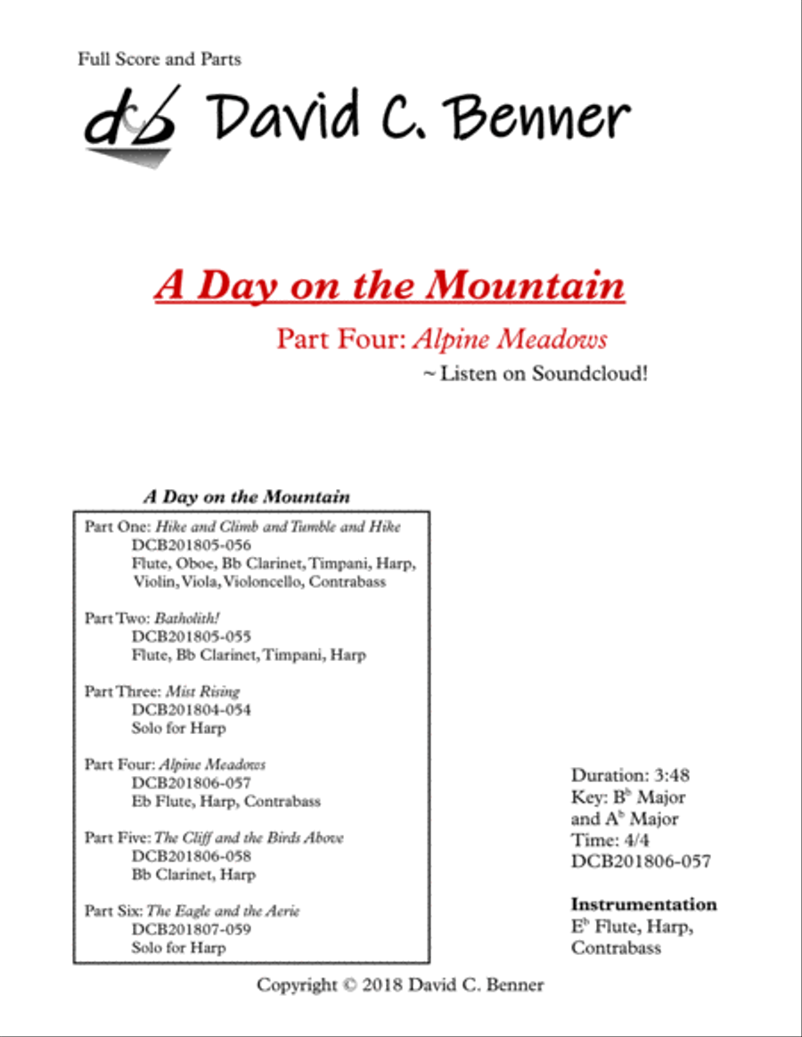 A Day on the Mountain - Part 4: Alpine Meadows image number null