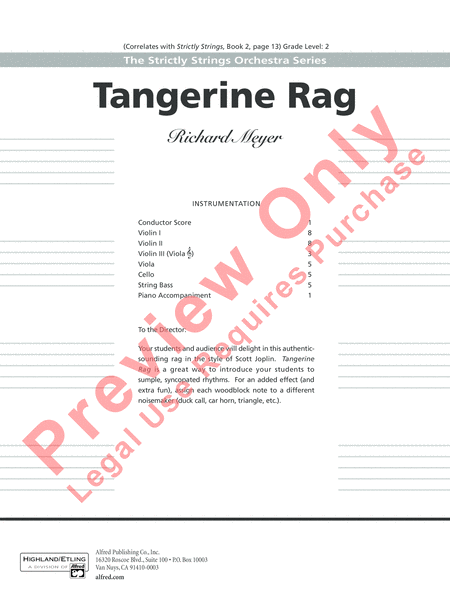Tangerine Rag image number null