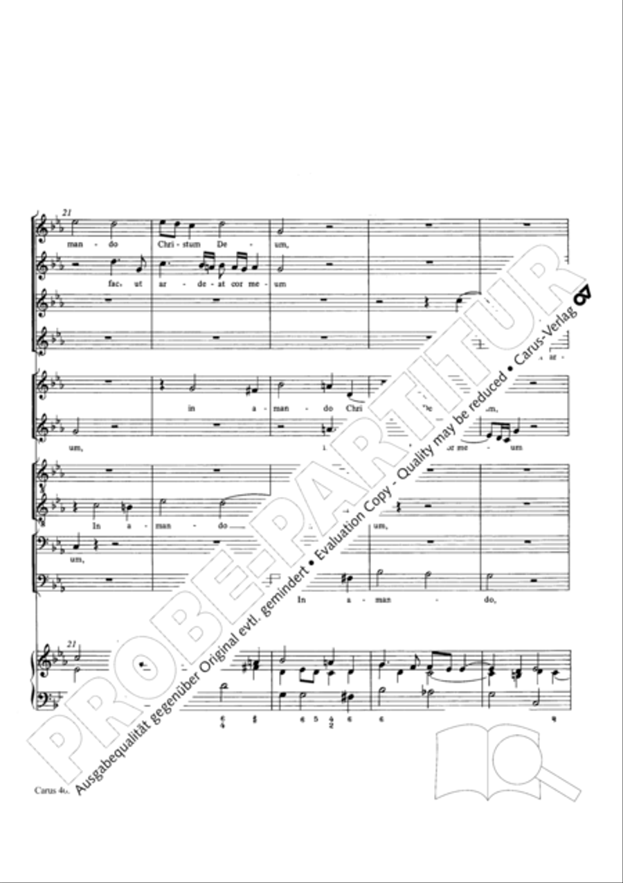 Stabat mater Choir scores gallery preview page 43