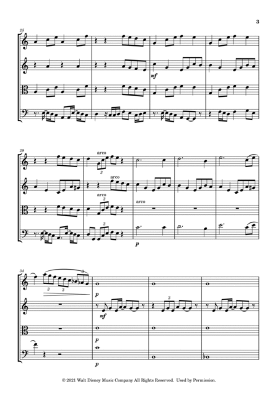 Dos Oruguitas String Quartet scores gallery preview page 3