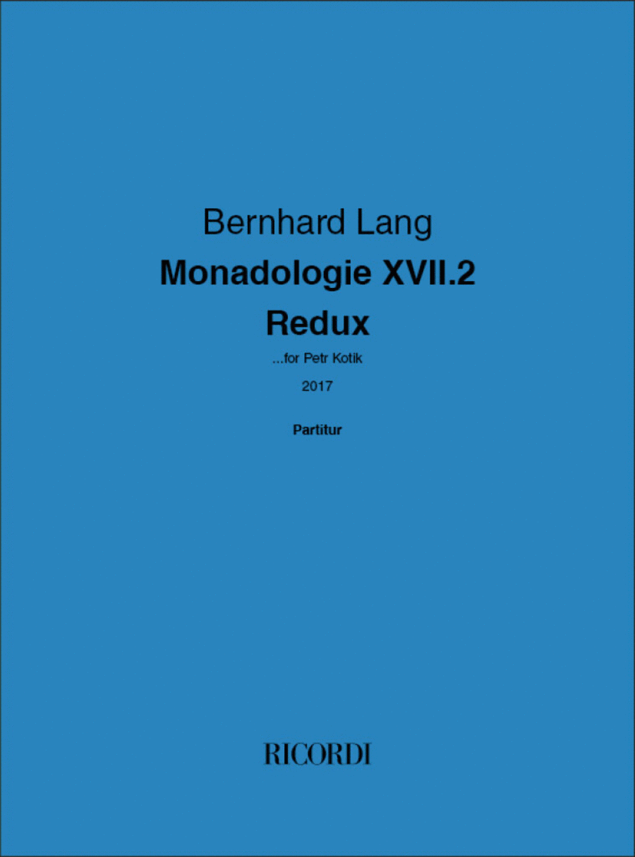 Monadologie XVII.2 - Redux