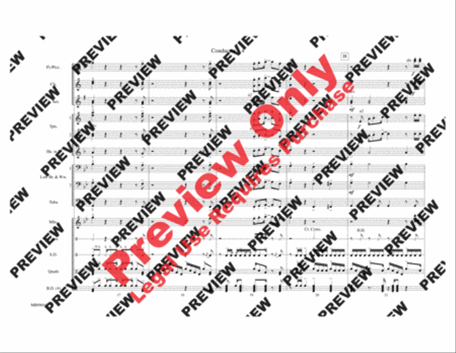 Conga Conga Marching Band scores gallery preview page 12