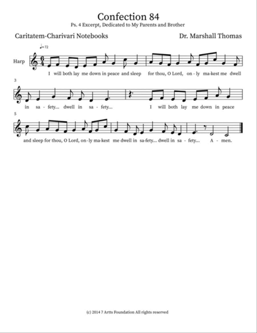 Confection 84 Percussion scores gallery preview page 4