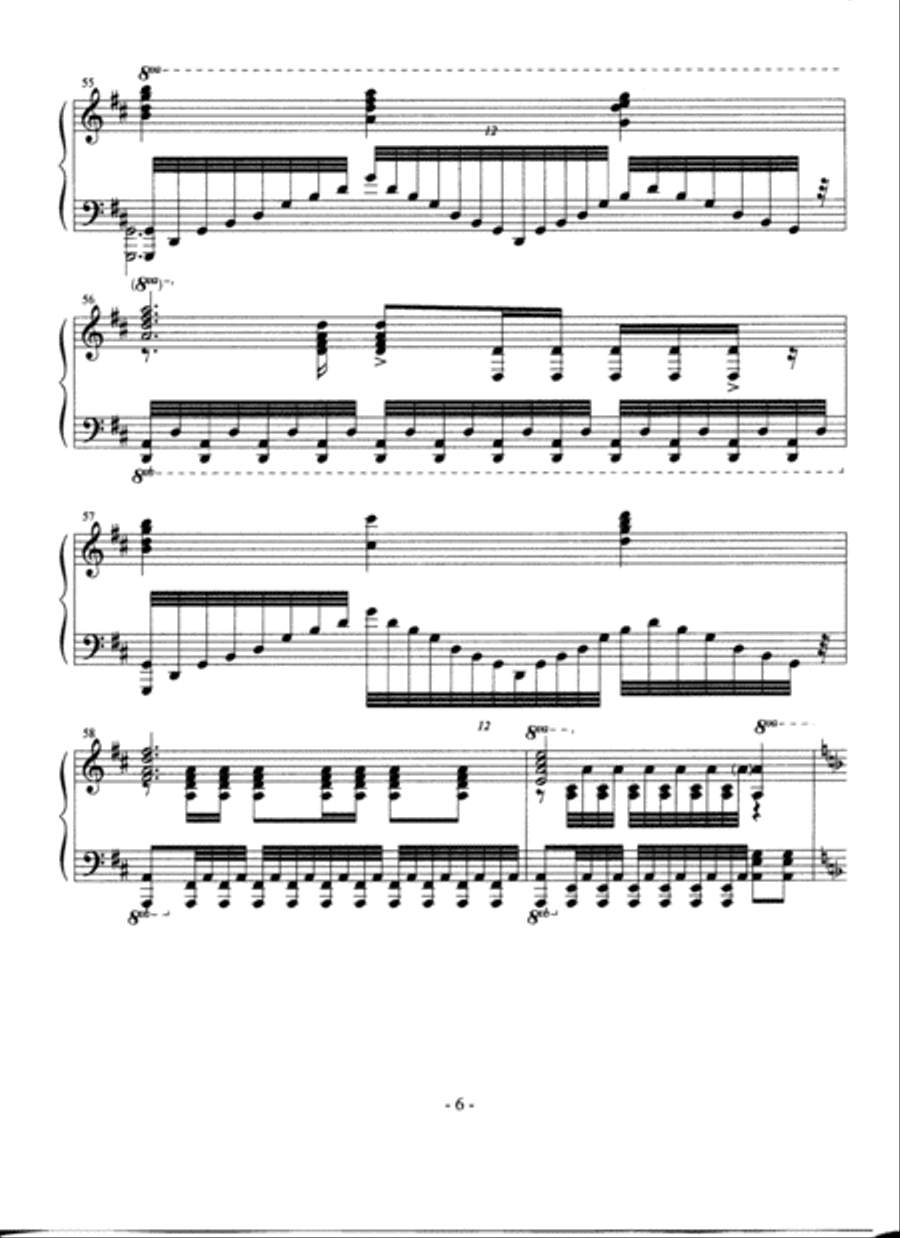 Conquest Of Paradise Piano Solo scores gallery preview page 6