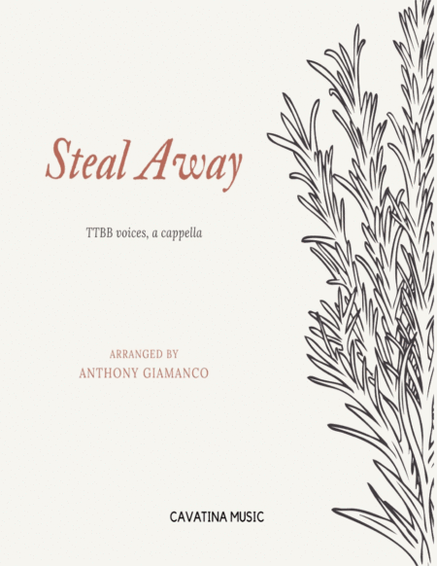 Steal Away - TTBB, a cappella image number null