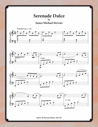Book cover for Serenade Dulce