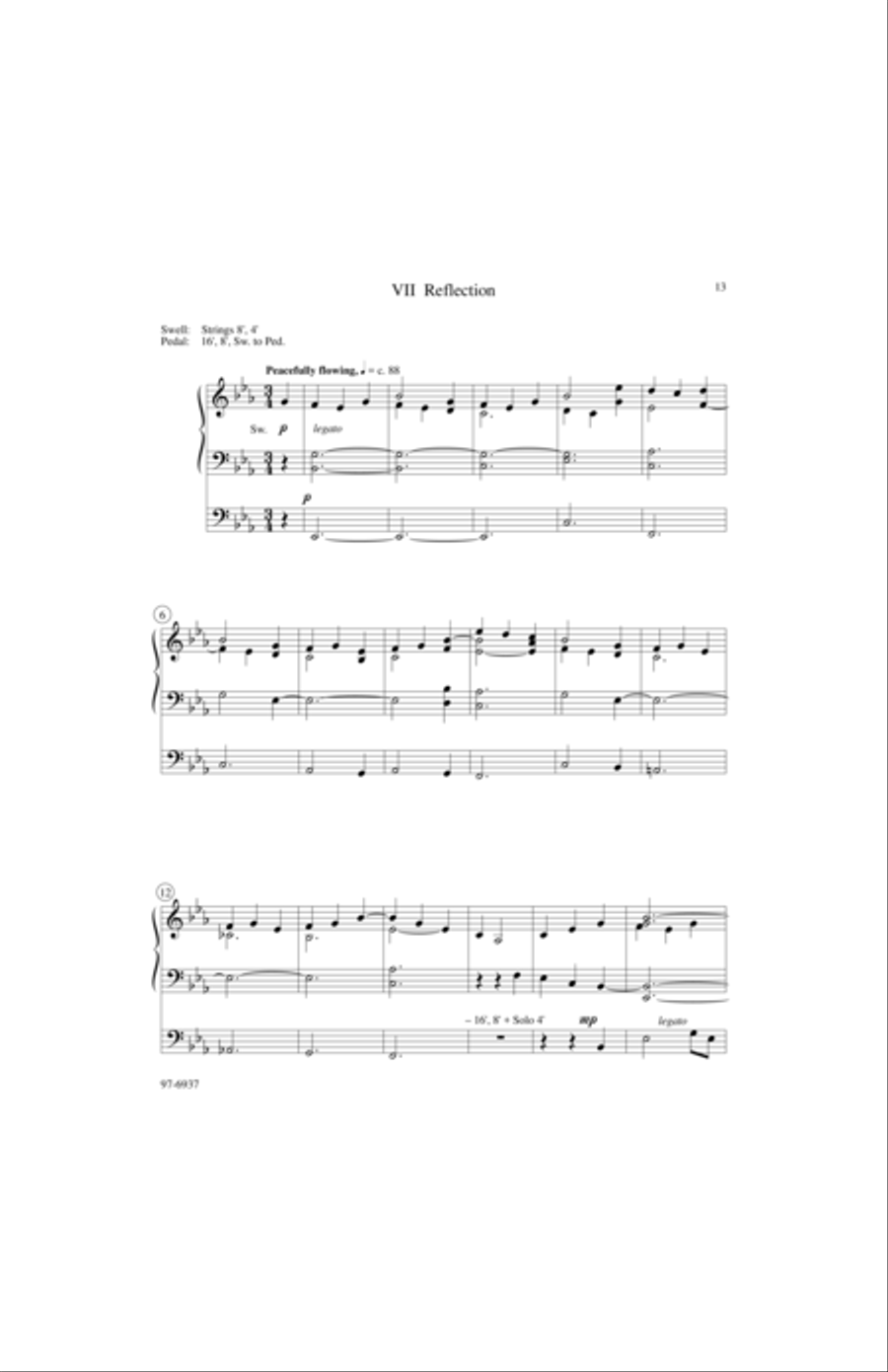 Partita on New Britain Partita on New Britain Organ scores gallery preview page 8
