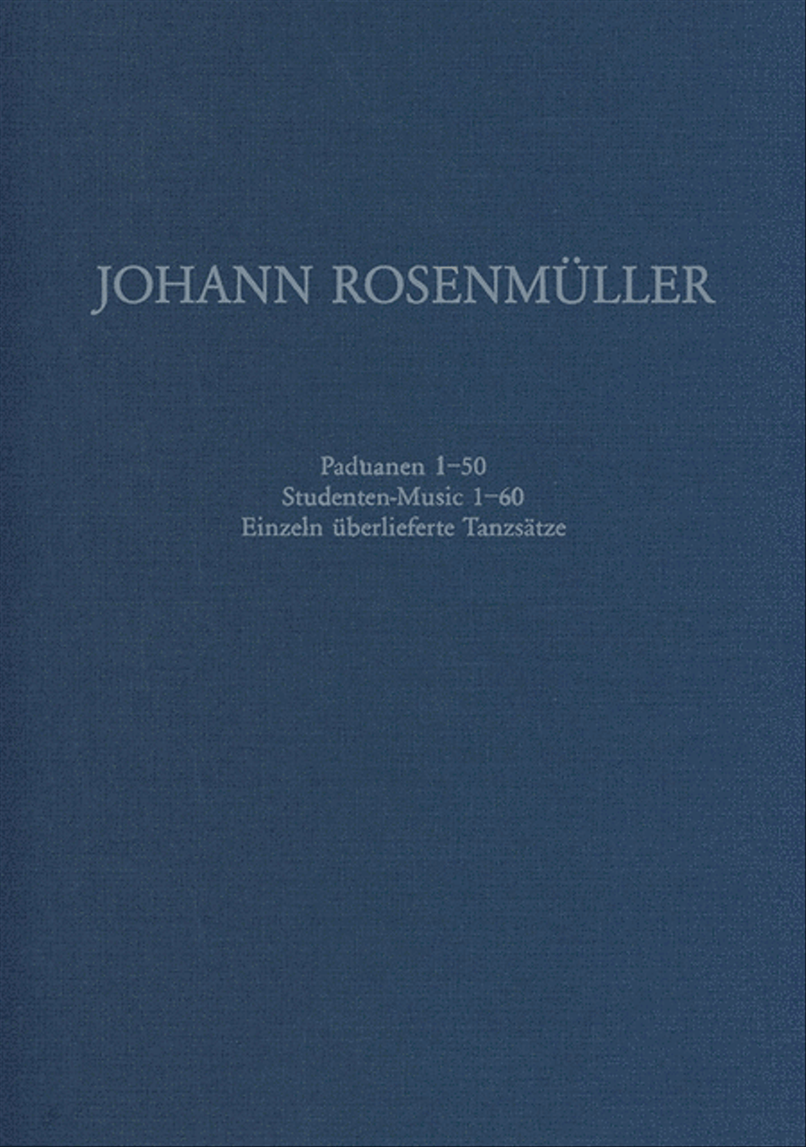 Instrumentalmusik in Drucken I: Paduanen, Studenten-Music u.a. Basso Continuo scores gallery preview page 1