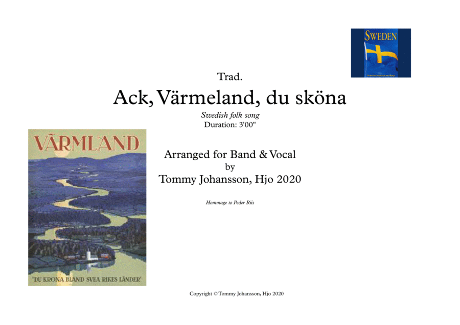 Ack Värmeland Du Sköna -Band image number null