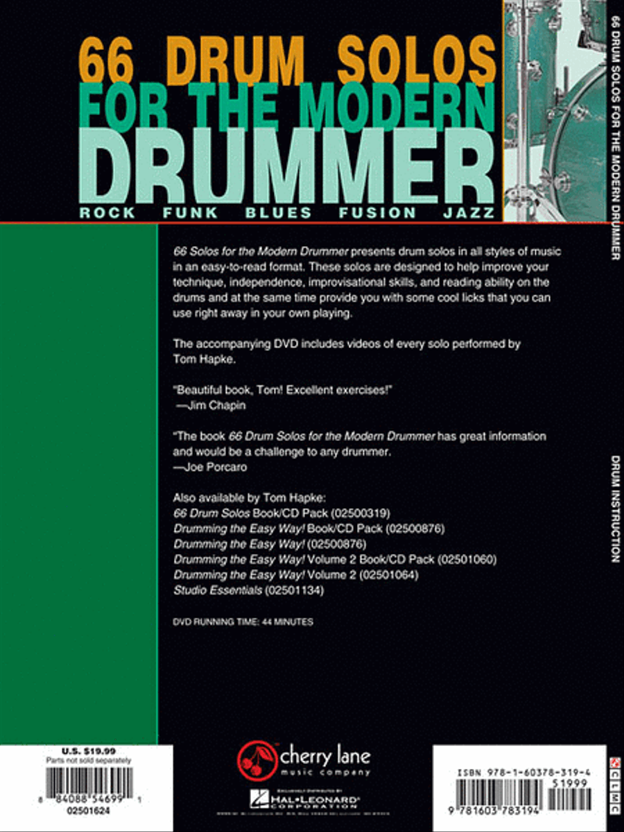 66 Drum Solos for the Modern Drummer Drums scores gallery preview page 3