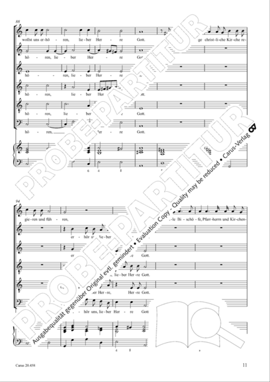 Litania Litania SATTB scores gallery preview page 12