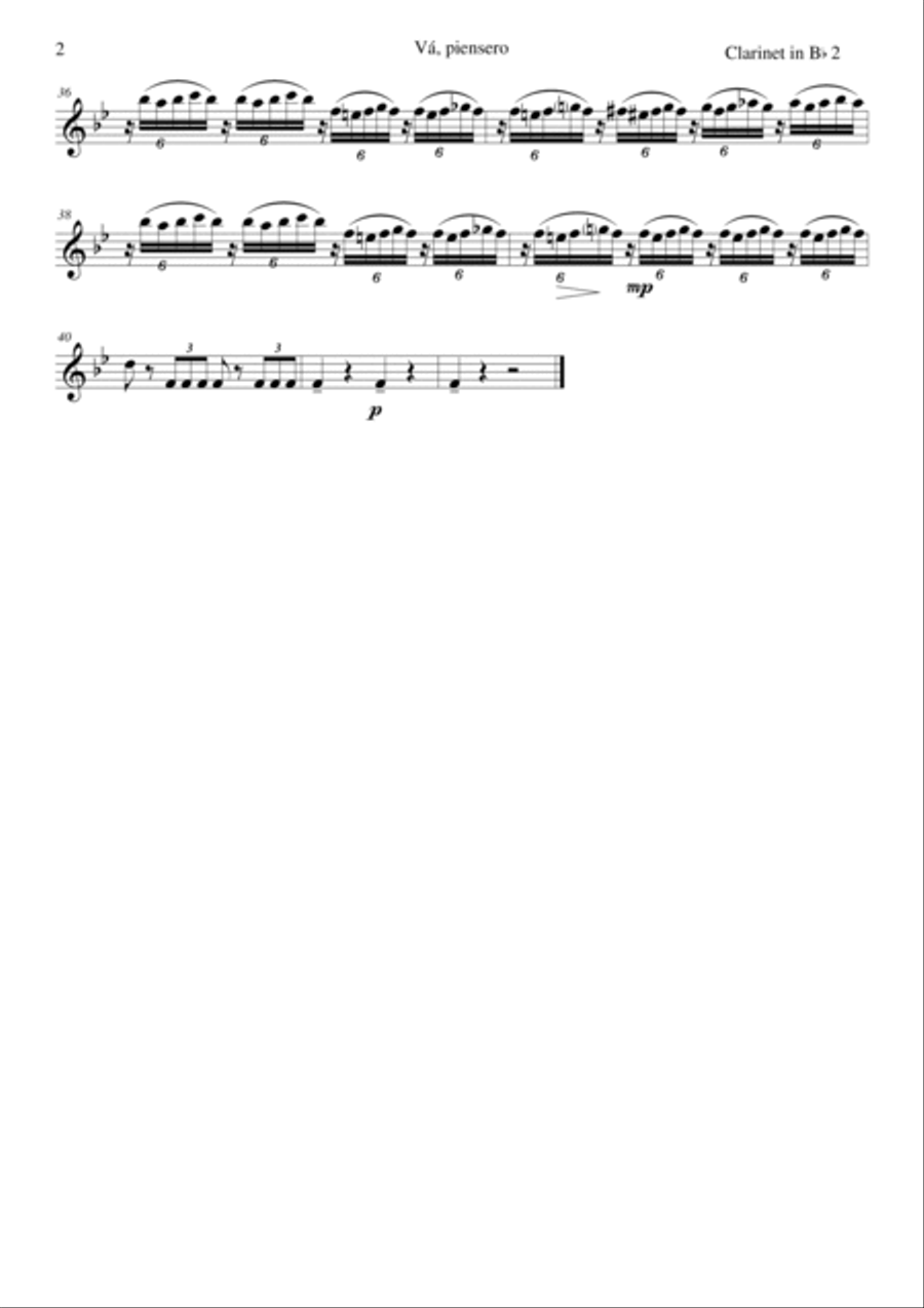 Vá, Piensero Woodwind Quartet scores gallery preview page 3
