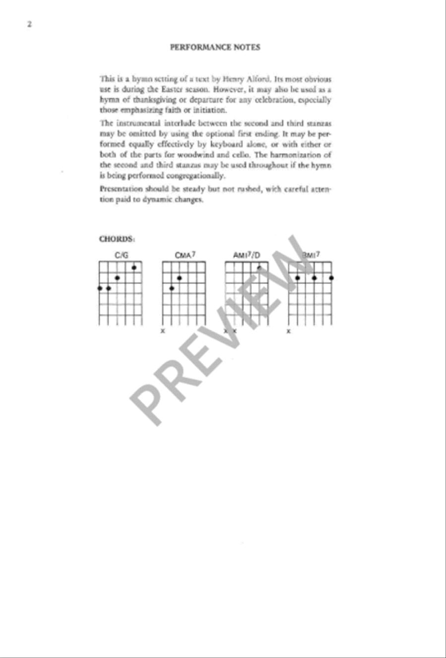 We Walk By Faith We Walk By Faith 4-Part scores gallery preview page 3