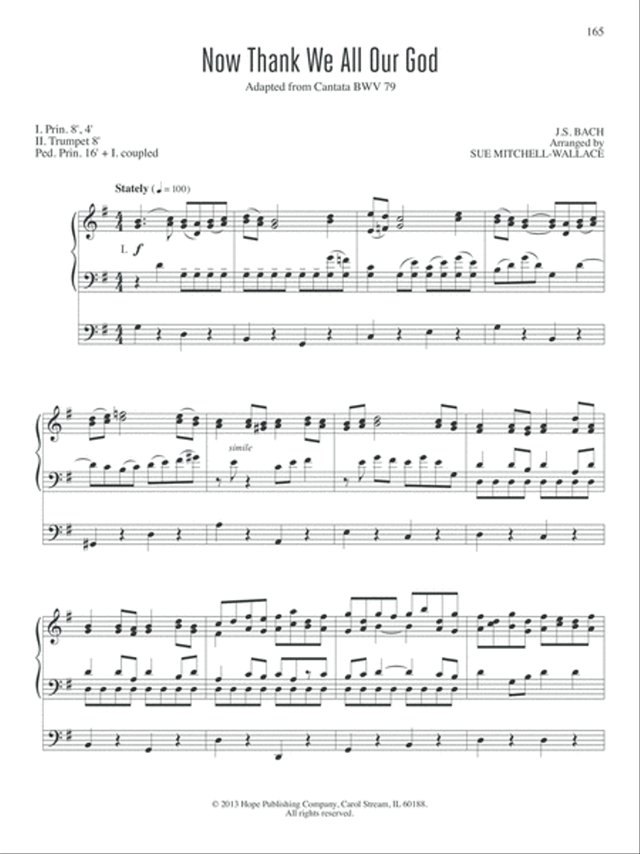 The Essential Collection for the Church Organist II Organ scores gallery preview page 7