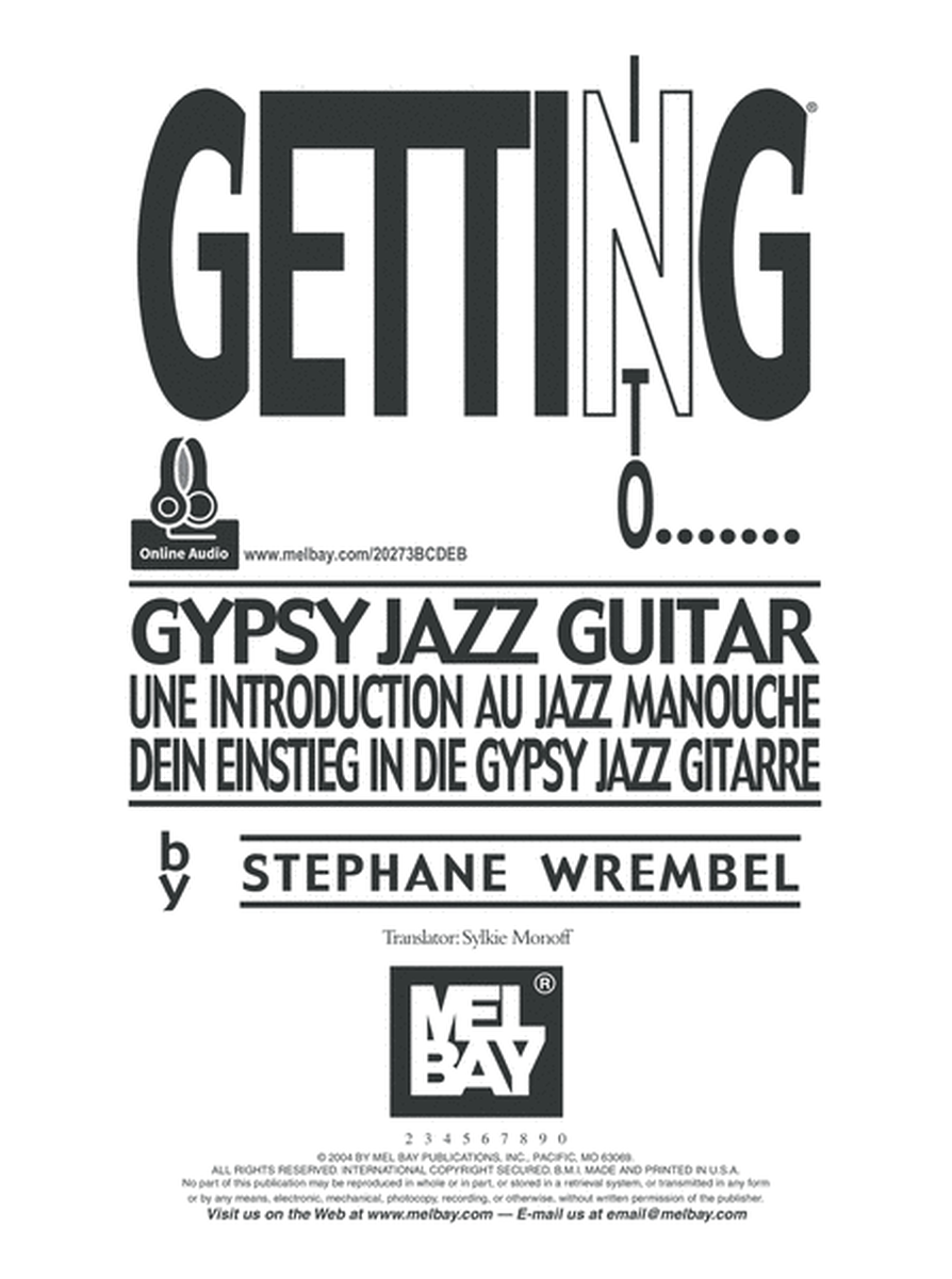 Getting into Gypsy Jazz Guitar With translations in English, French & German image number null