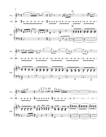 Seven Dwarves: A Suite of Miniatures for Piccolo, Harpsichord and Percussion image number null