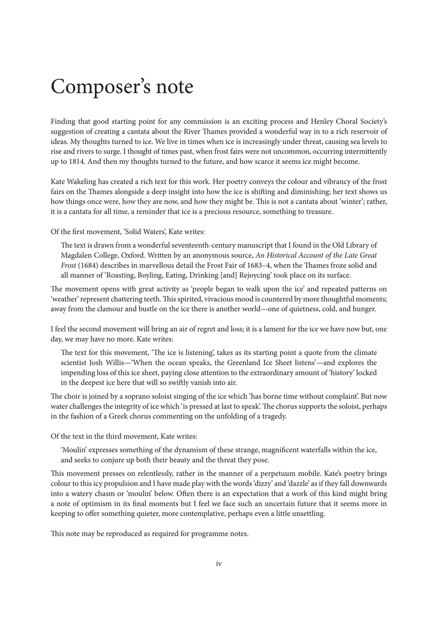 The Ice is Listening Score scores gallery preview page 4