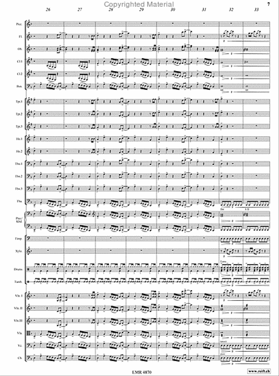 La Soupe Aux Choux Orchestra scores gallery preview page 7