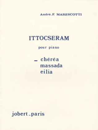 Book cover for Ittocseram - Cherea