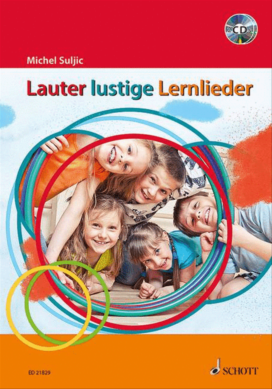 Lauter Lustige Lernlieder Song Book With Cd, German