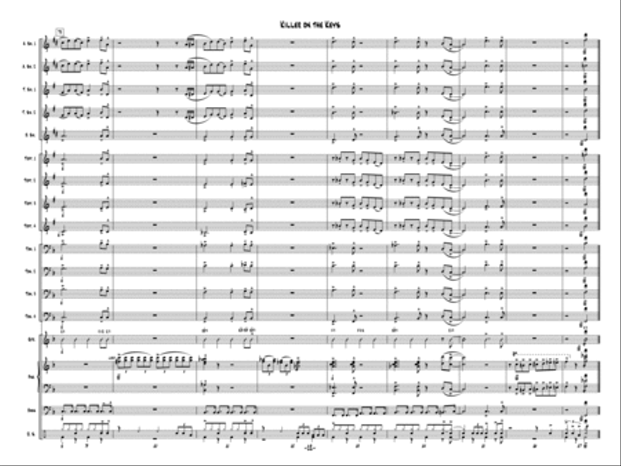 Killer on the Keys Jazz Ensemble scores gallery preview page 12